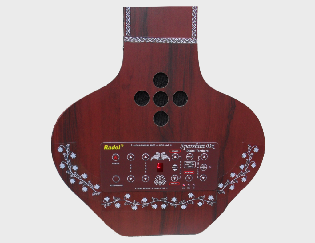 Tanpura Digitale Radel Saarang Magic Plus - Ricaricabile, Alimentazione A Batteria, Bianca